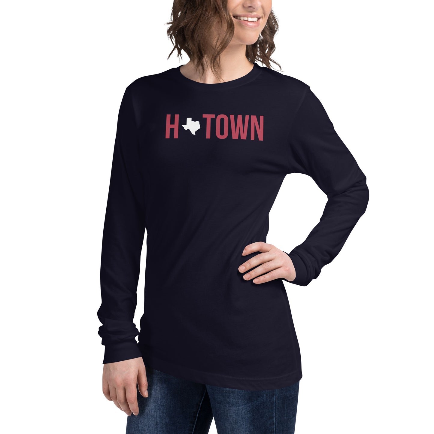 HTOWN Texas Unisex Long Sleeve Tee