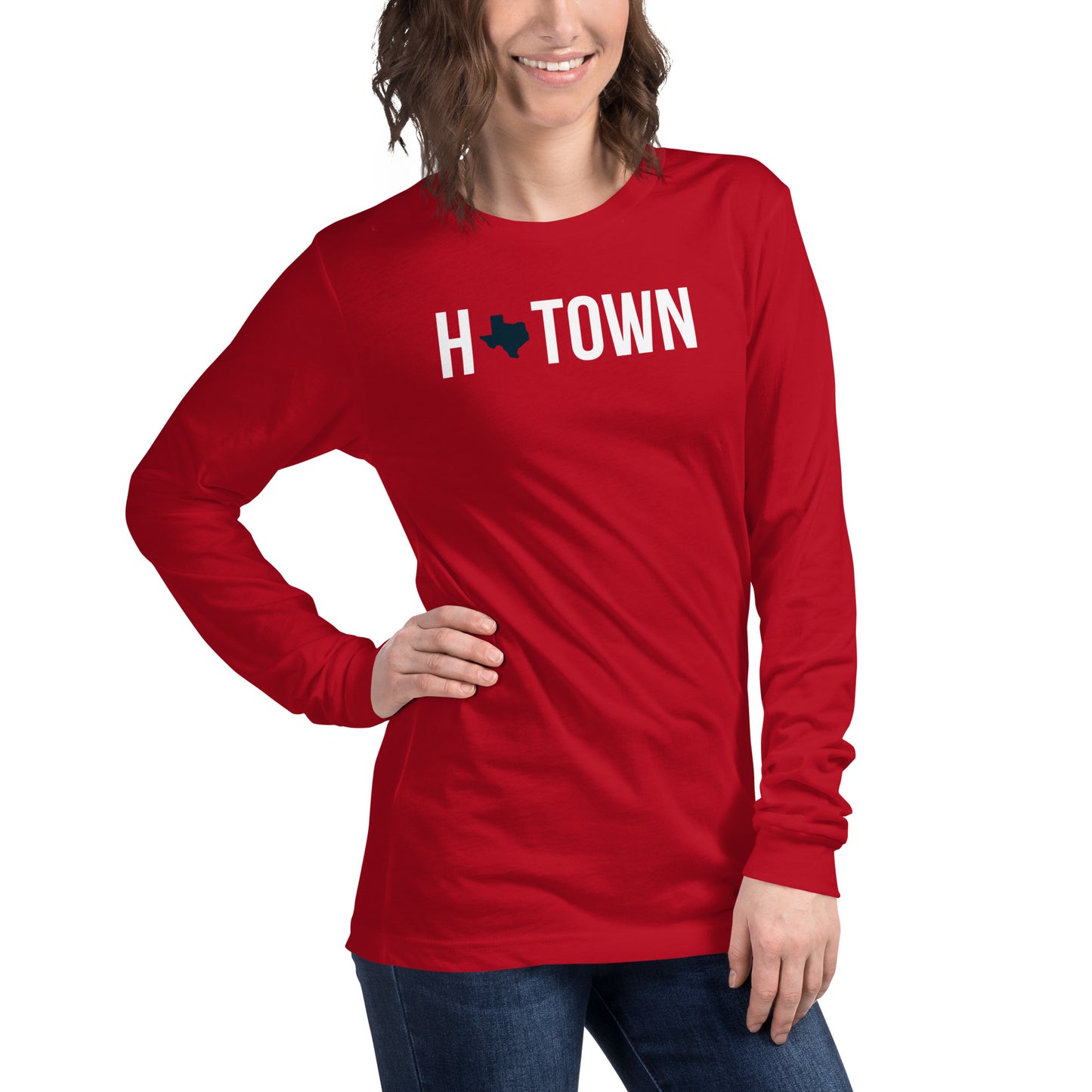 HTOWN Texas Unisex Long Sleeve Tee