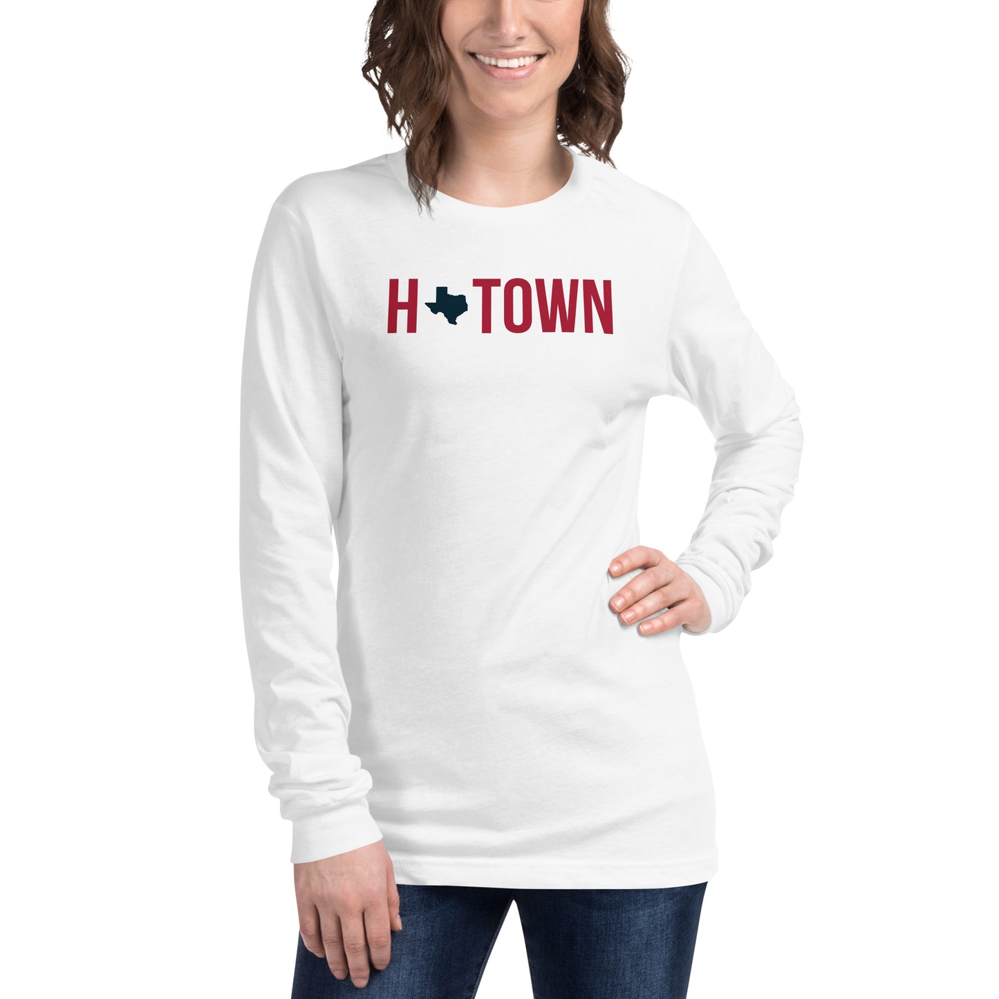 HTOWN Texas Unisex Long Sleeve Tee